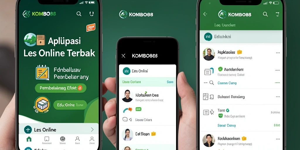 Antarmuka aplikasi KOMBO88 yang intuitif dan menarik.