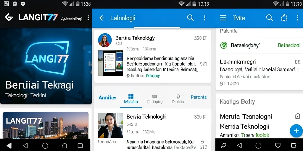 Tampilan antarmuka utama LANGIT77 yang menarik dan intuitif.