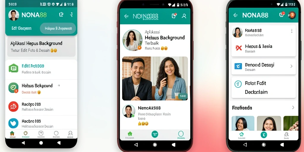 Antarmuka NONA88 yang sederhana untuk hapus background dengan mudah.